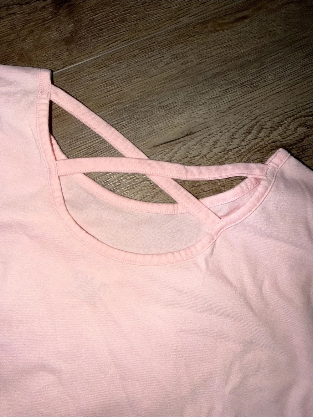 The Children's Place Light Pink Tee with Sequin Heart & Butterfly Design